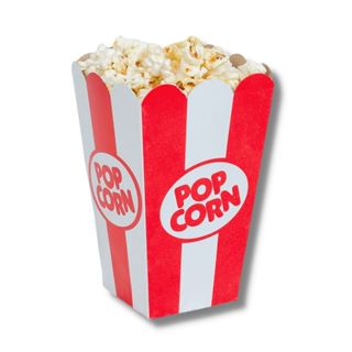 Embalagem Caixa/Caixinhas Para Pipoca Pop Corn C/ 25 un. Box em Oferta na Shopee