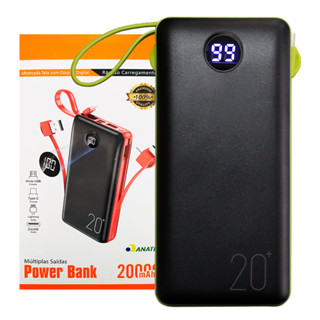 Carregador Portátil Turbo Power Bank 20000mah Original