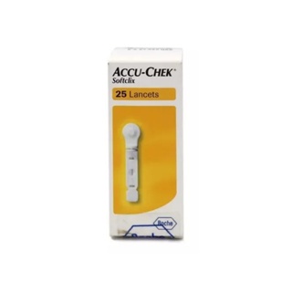 Lancetas Com 25 Unidades Accu-chek Softclix