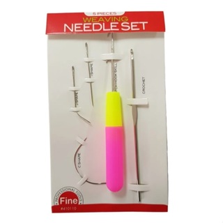 Kit 5 Agulhas Crochet Braid Cabelo Dread Orgânico Bio Fibra em Oferta na Shopee