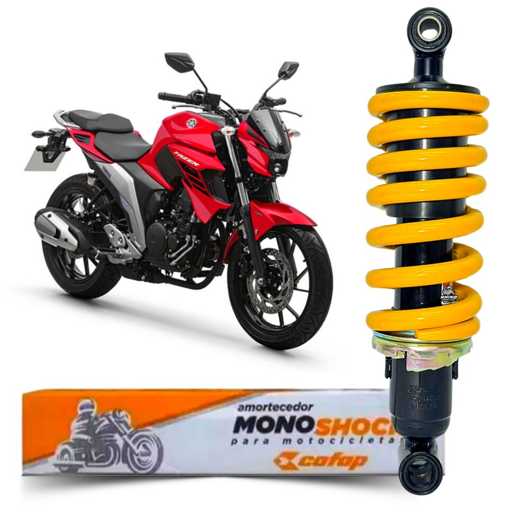 Amortecedor Traseiro Cofap Original Monoshock Central Pró Link Yamaha Fazer 250 2018 A 2023 em Oferta na Shopee