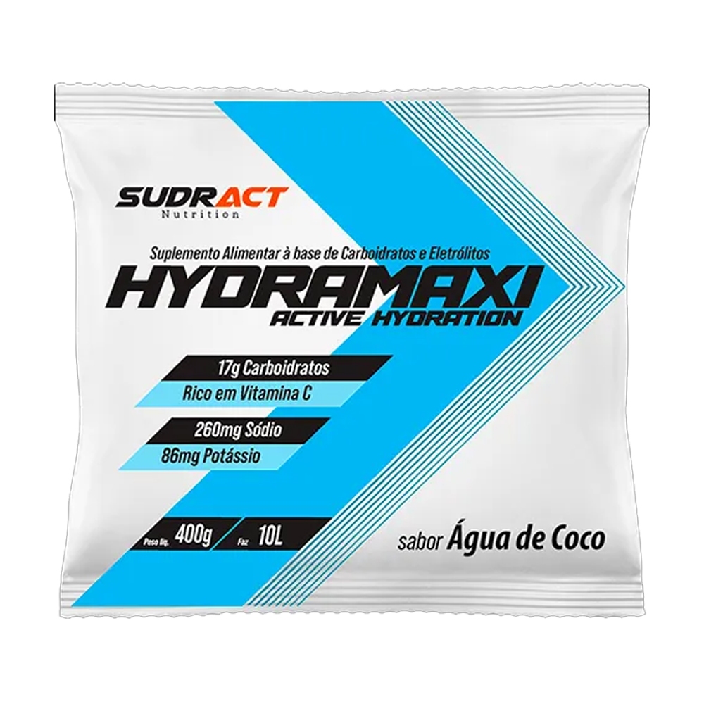 Isotônico Hydramaxi 400g - Carbo + Eletrólitos - Sudract