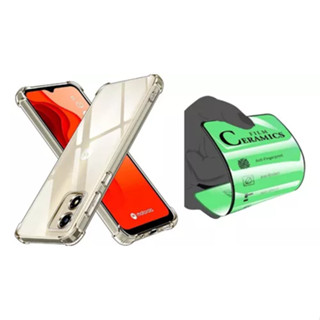 Capa Capinha Anti Shock + Película Cerâmica Para Moto G54