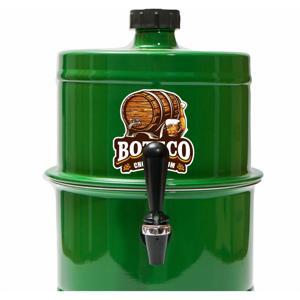 Chopeira Portatil A Gelo Verde Boteco Premium 5.1lt Não Elétrica