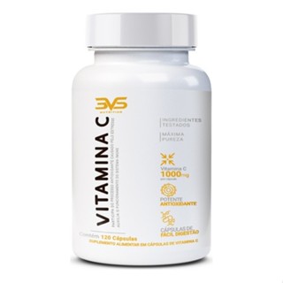 Vitamina C 100% Pura E Concentrada - Fórmula Exclusiva Com 1000mg Por Cápsula - 120 Cápsulas