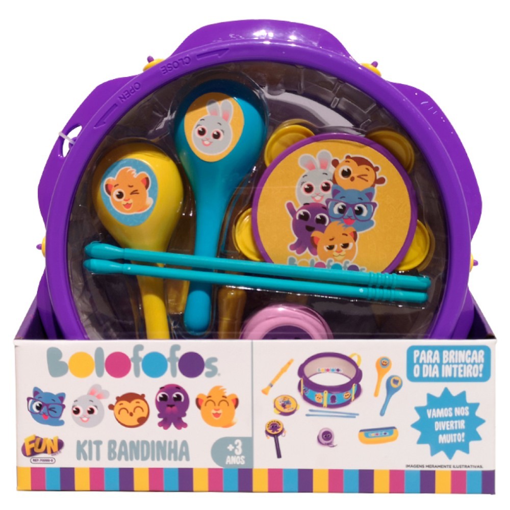 Kit Bandinha Bolofofos - Fun em Oferta na Shopee
