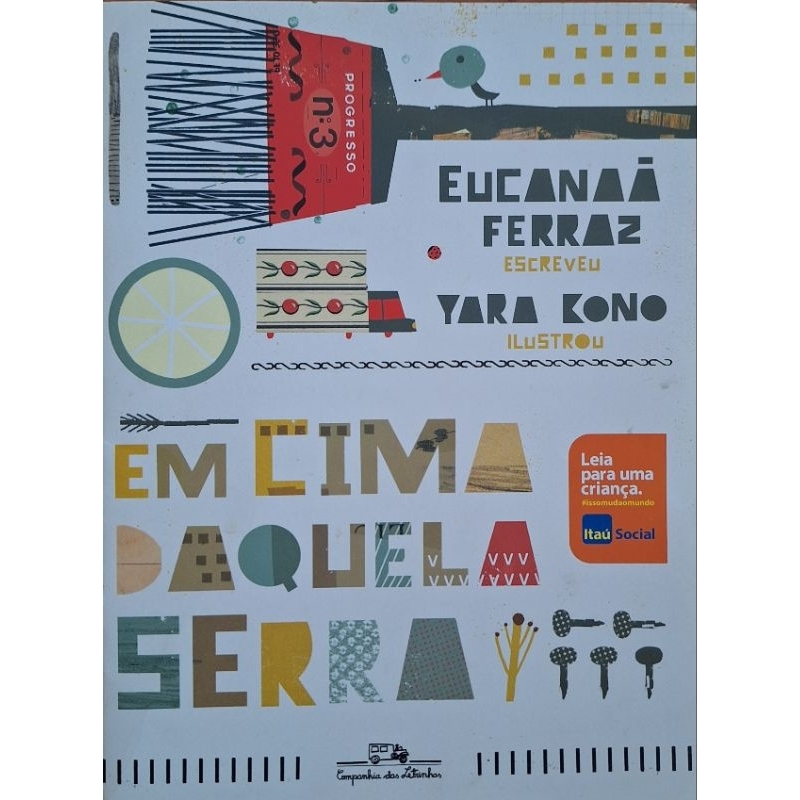 (Veja o vídeo) - Livros USADOS: Em Cima Daquela Serra- Eucanaã Ferraz