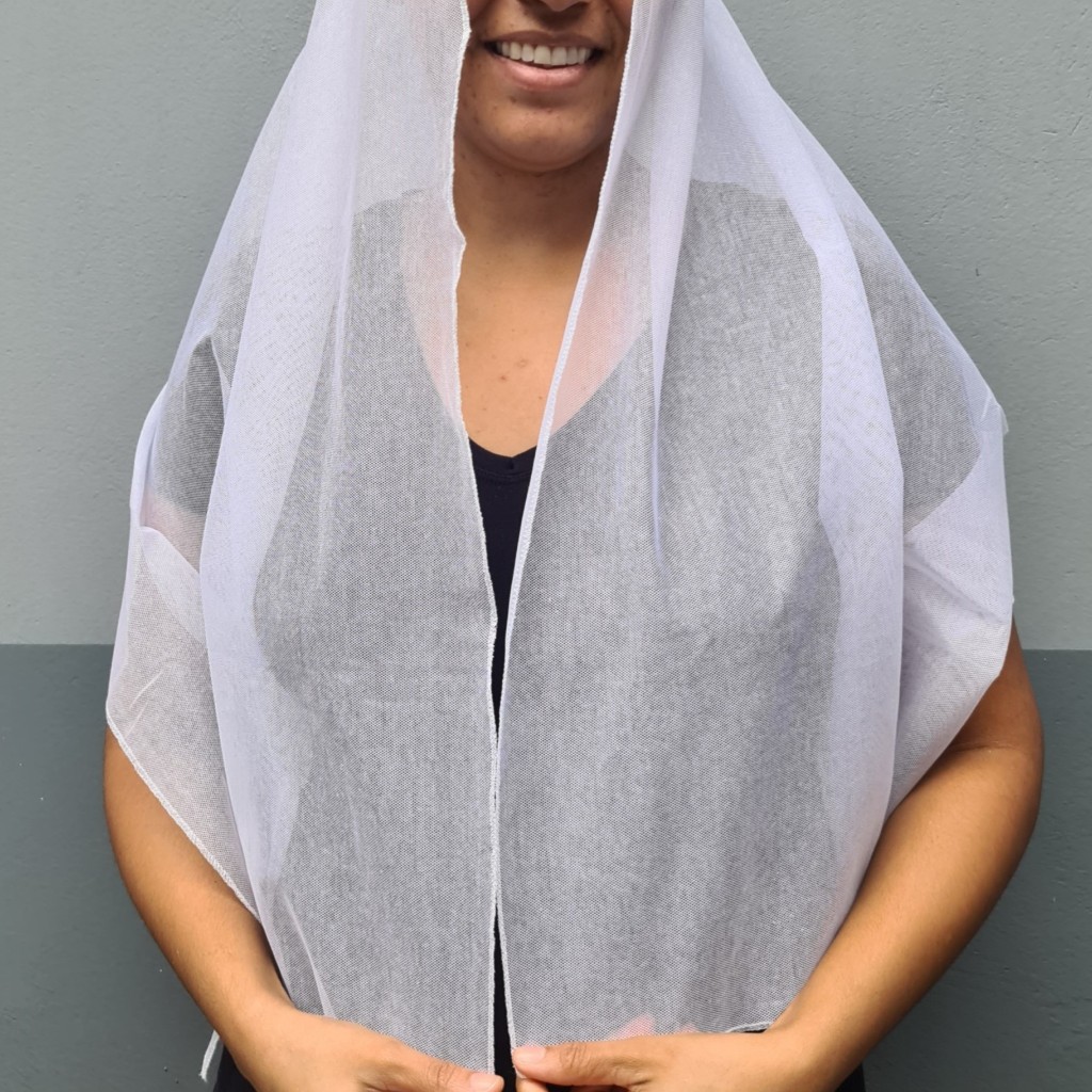 TULE/FILO CICILIA PARA VÉU CCB OVERLOCADO - UNIDADE em Oferta na Shopee