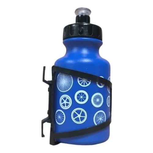 Garrafinha Bicicleta Infantil Colorida 300 Ml C/ Suporte em Oferta na Shopee