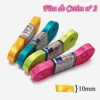 fita de cetim n°2, 3, 5, 9 em Oferta na Shopee