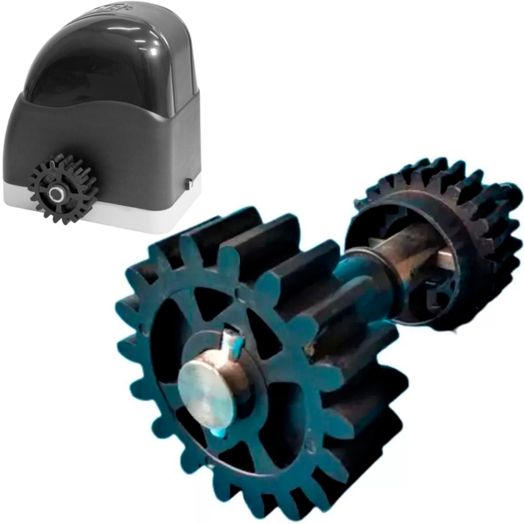 Eixo Interno Engrenagem Coroa Completo Motor Deslizante Slider Al Rcg