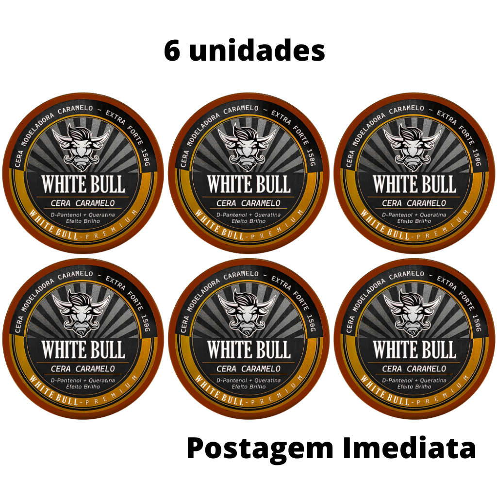 Cera Modeladora Caramelo 150g White Bull