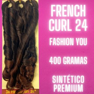 FRENCH CURL 24" - FASHION YOU - 60 cm - 400 GRAMAS