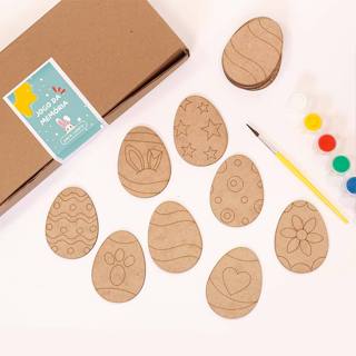 Kit Jogo Criativo da Memória Páscoa para colorir