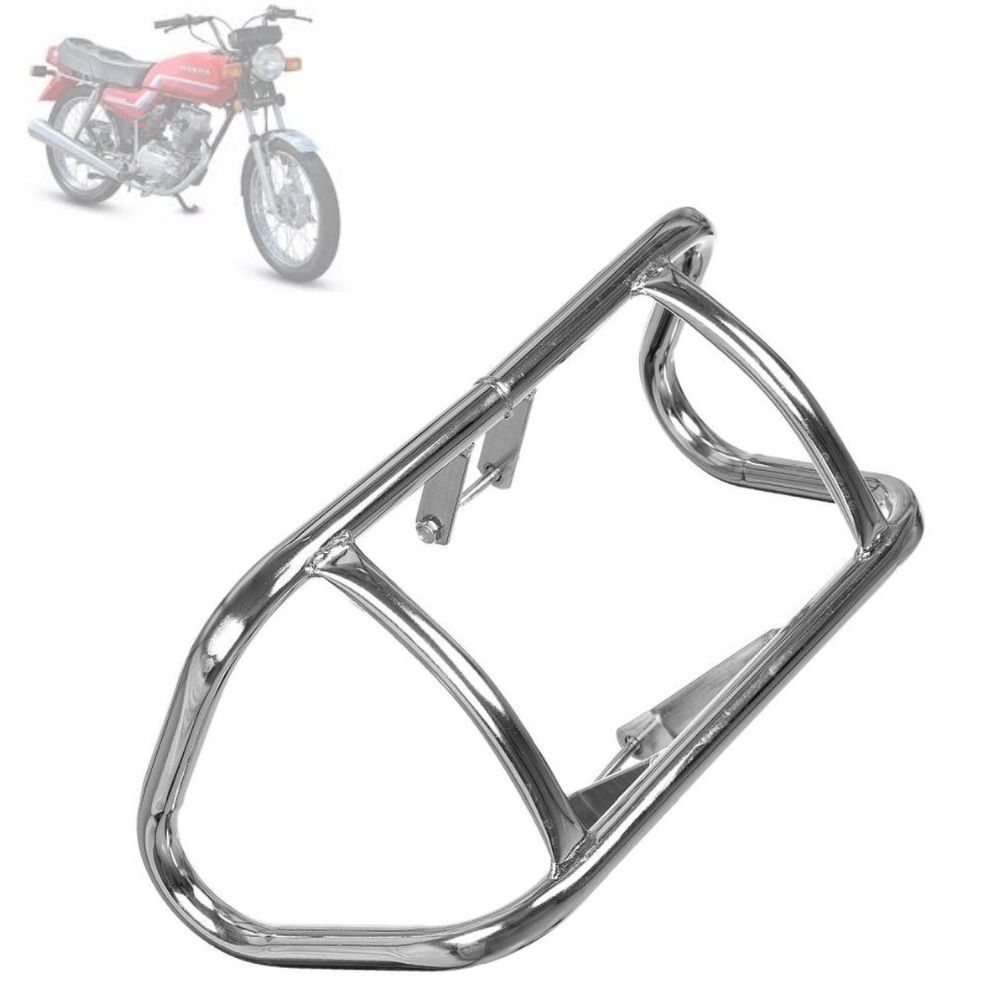 Protetor de Motor Cromo Forte Francês Cg 1983/89 / Today 1990/94 / Titan 1995/99 Peças Para Moto em Oferta na Shopee