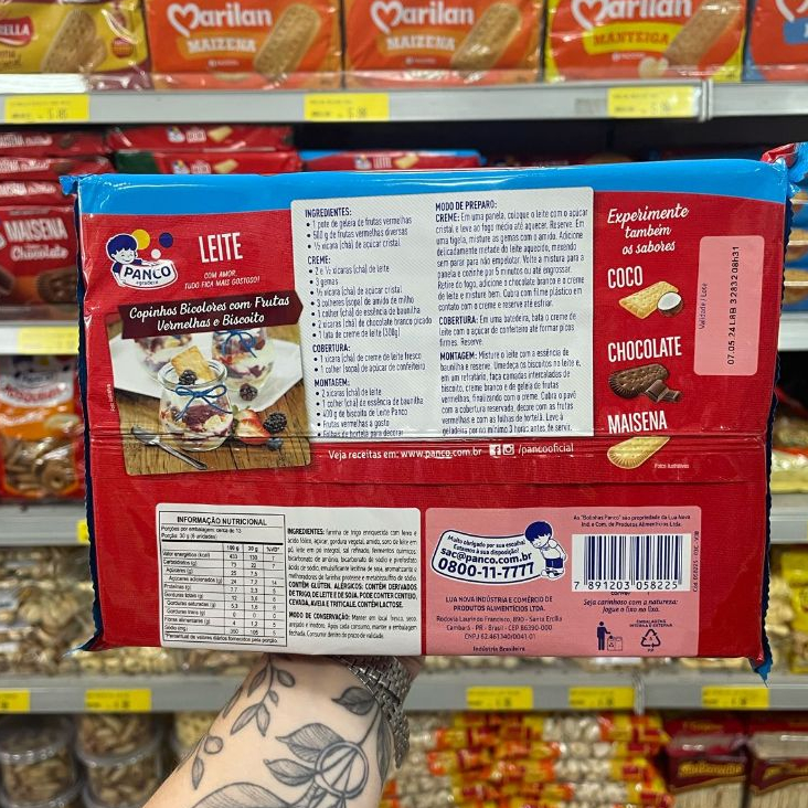 Pacote de Biscoito de Leite 400g - Panco · foto 2