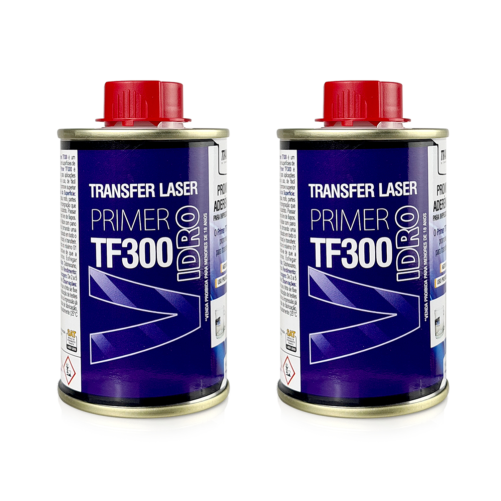 02 Primer Tf300 Aderência Para Vidro Transfix 150ml