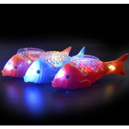brinquedo peixe elétrico crianças led iluminação música interação brinquedos som brinquedos …