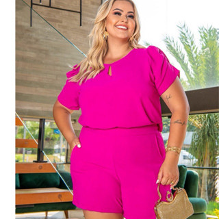 Conjunto Plus Size Feminino .