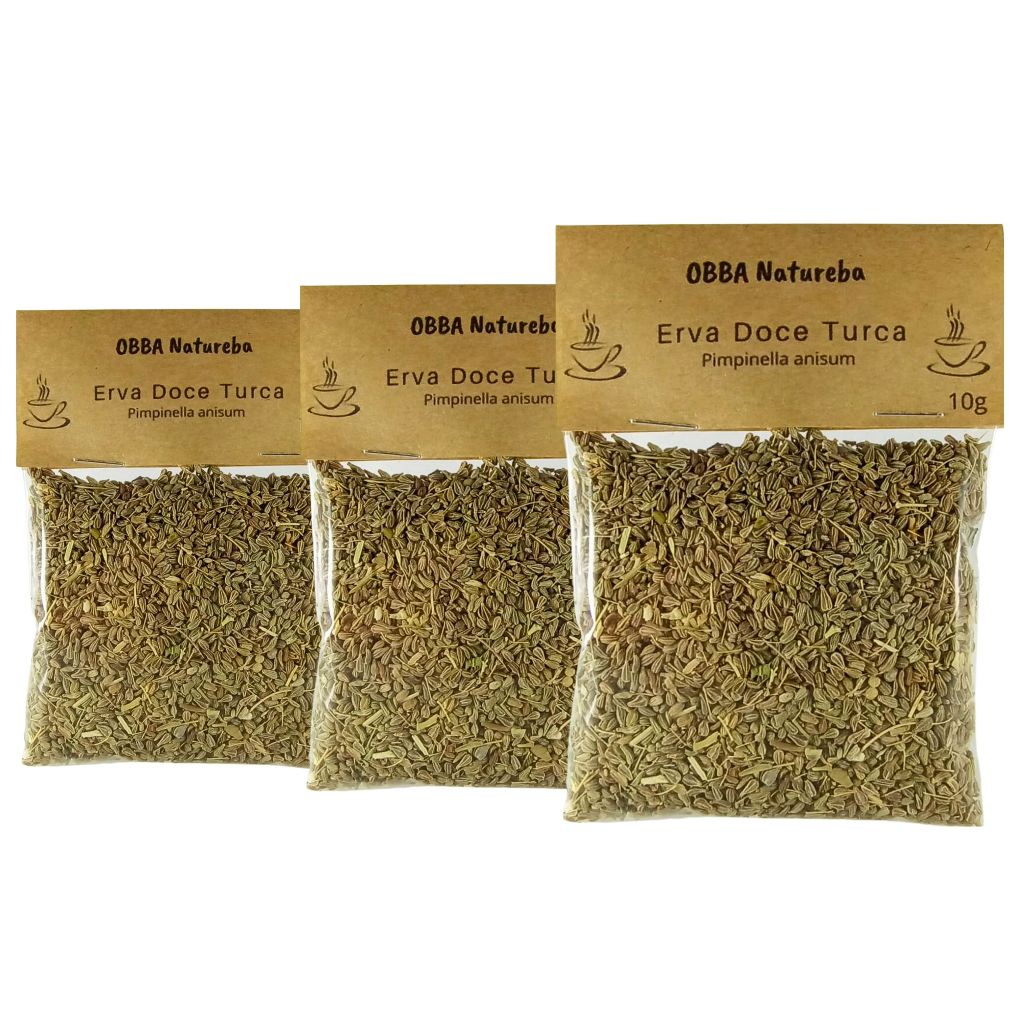 Kit 3 Chás Erva Doce | Legítima Erva Doce| Premium Envio Imediato