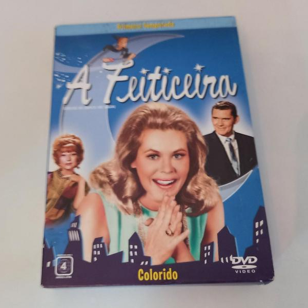 Dvd Box A Feiticeira 1ª Temporada Comp. Elizabeth Montgomery