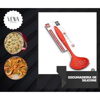 Escumadeira de SILICONE 28,5 CM Para Cozinha