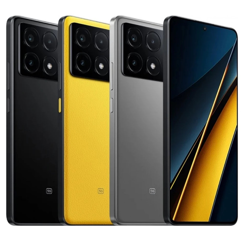 Celular Xiaomi Poco X6 Pro 5G, Tela AMOLED 6.67" 120Hz, Câmera 64MP, NFC, Global Envio Imediato