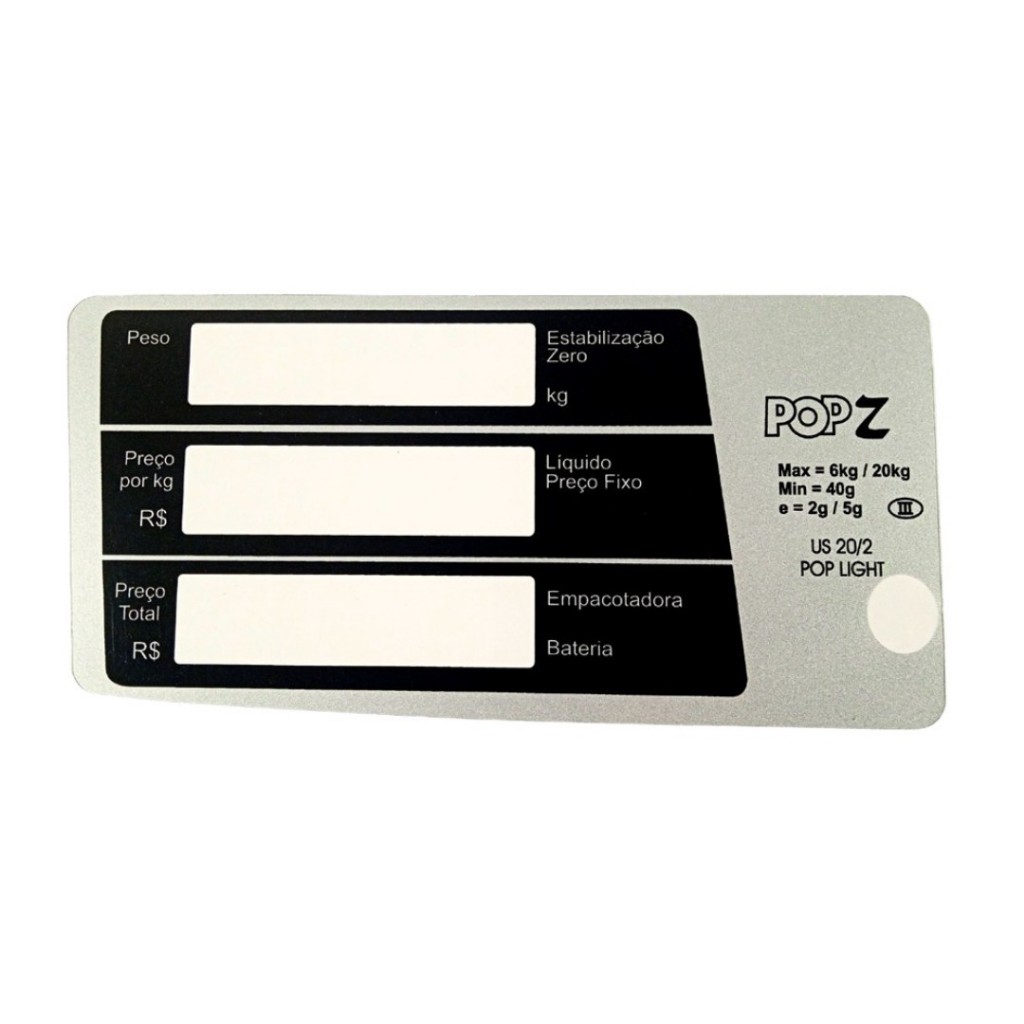 Painel Balança Urano Pop Z Light Us 20/2 Frontal - Cód 1039