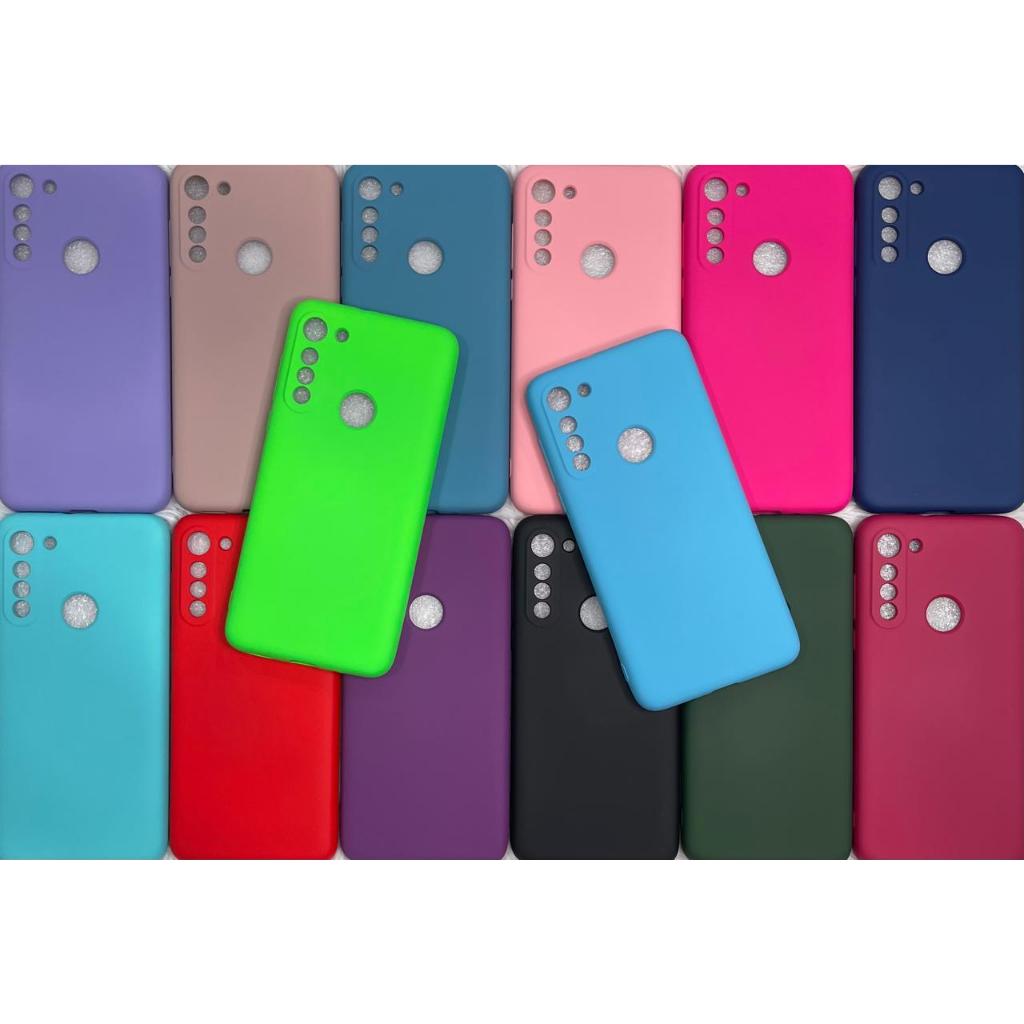 Kit Protetora Capa de Celular - G8 - Motorola Silicone Aveludado Capinha Case