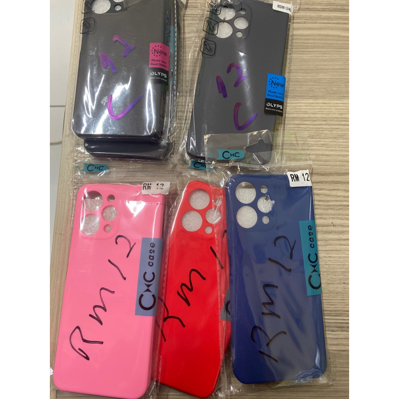 Capa Xiaomi Redmi 12 Silicone Case Interior Aveludado