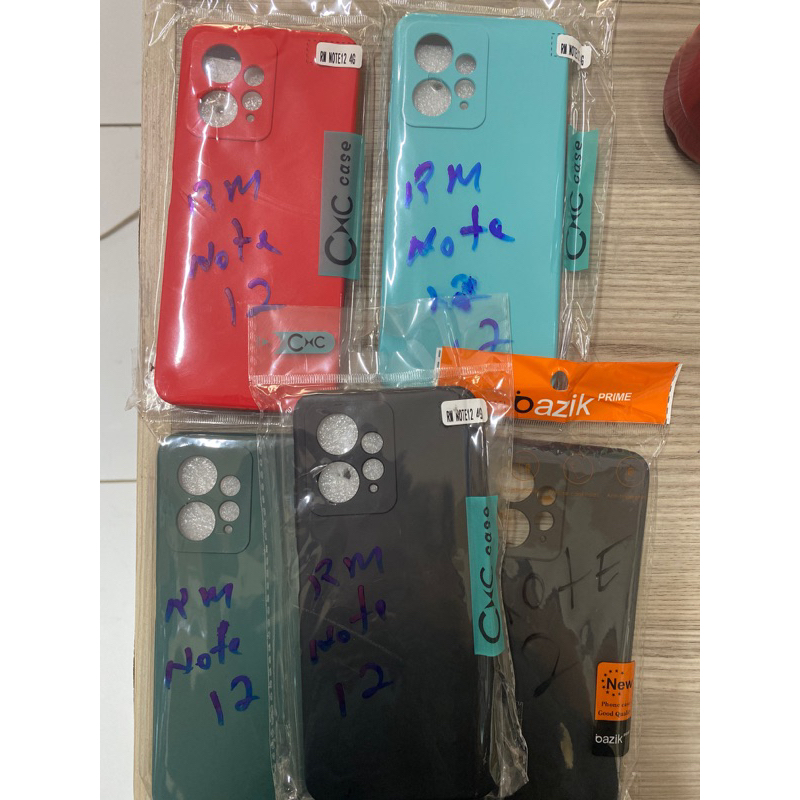 Capa Redmi Note 12 4G Silicone Case Interior Aveludado