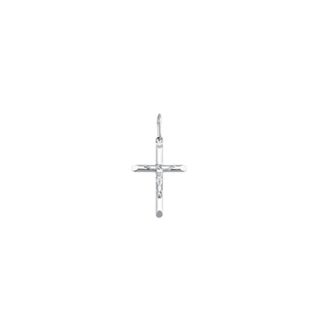 Pingente cruz com cristo crucifixo 22mm Prata 925