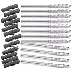 Suporte Invisível Para Prateleiras Pino 18cm + Bucha N.10