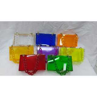 Bolsa de Festa Clutch de Acrílico Maletinha em Oferta na Shopee