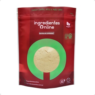 Farinha de Amendoas Premium Sem Glúten Low Carb em Oferta na Shopee