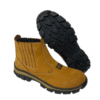 bota masculina Butina Caterpillar em couro dia a dia CAT