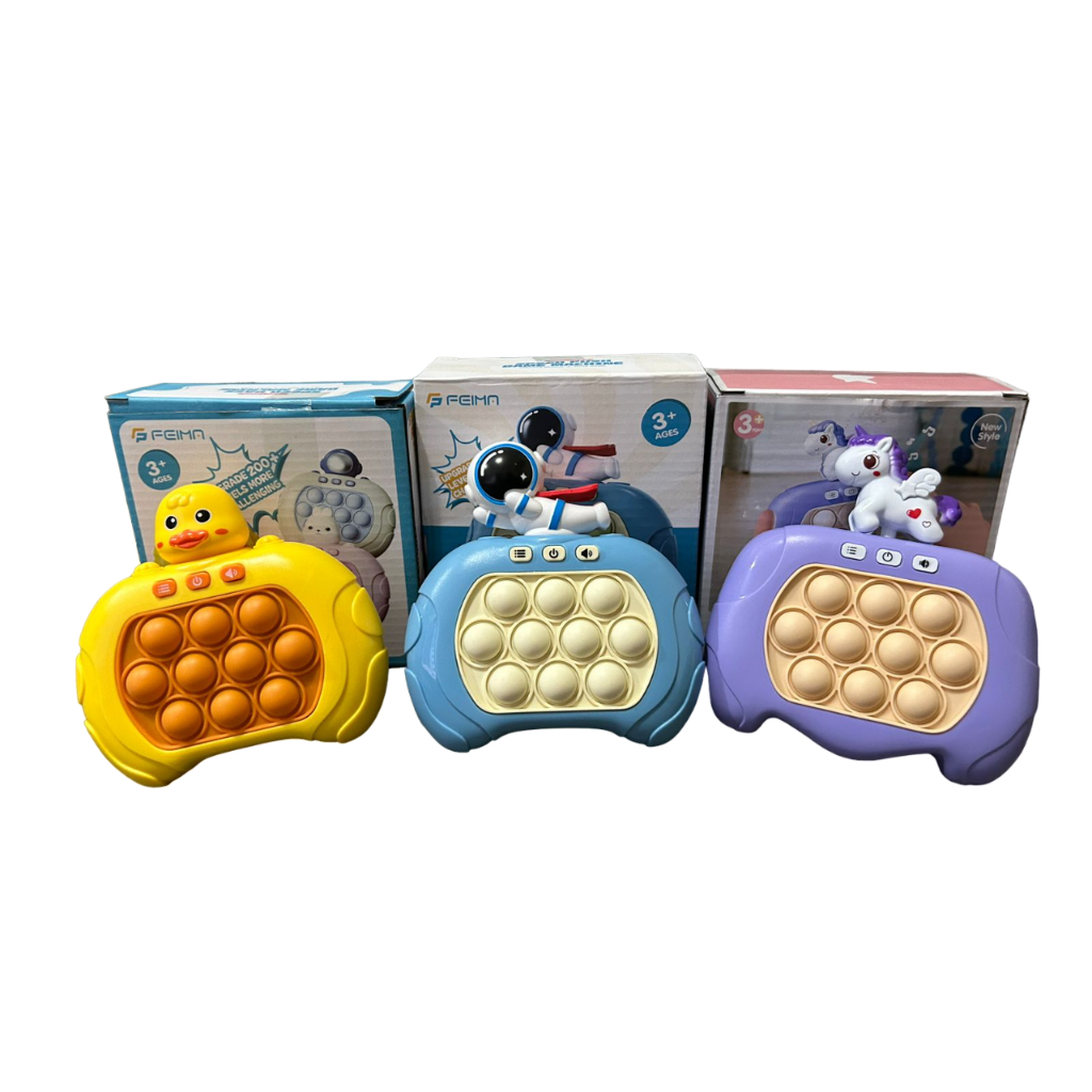 Pop It Eletrônico Brinquedo Anti Stress Infantil Fidget Toy Sensorial Luz Colorido Personagens