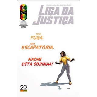HQ LIGA DA JUSTIÇA Panini comics especial consciência negra