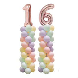 2x Suporte Bexiga Coluna Pedestal Chão Balão Balões em Oferta na Shopee