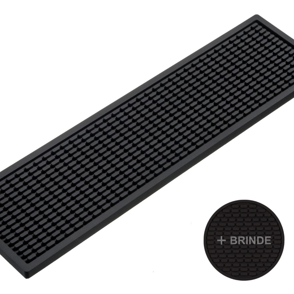 Bar Mat Protetor de Pia (2ª Linha Pequenos Defeitos) Porta Copo de Borracha Consulte Disponibilidade
