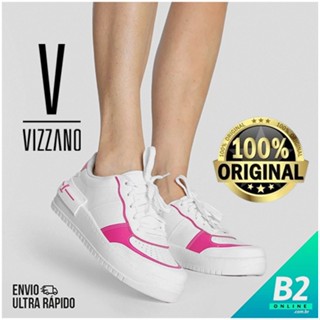 Tênis Vizzano Casual Rosa Feminino Original com Nota Fiscal e Garantia