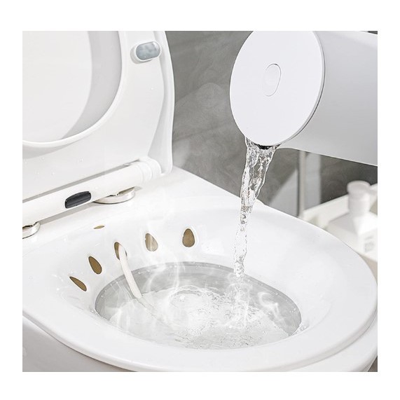 Bacia Para Banho  Assento  Higiene Íntima Com Jato Ducha Pratico Banheiro Dia a Dia Higienico Mulher em Oferta na Shopee