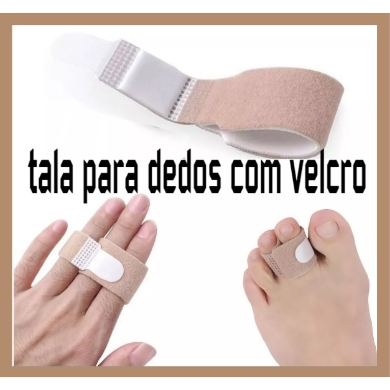 1 Par Tala Correção Dedo Pés Mão Gatilho Martelo Tala Ajustável