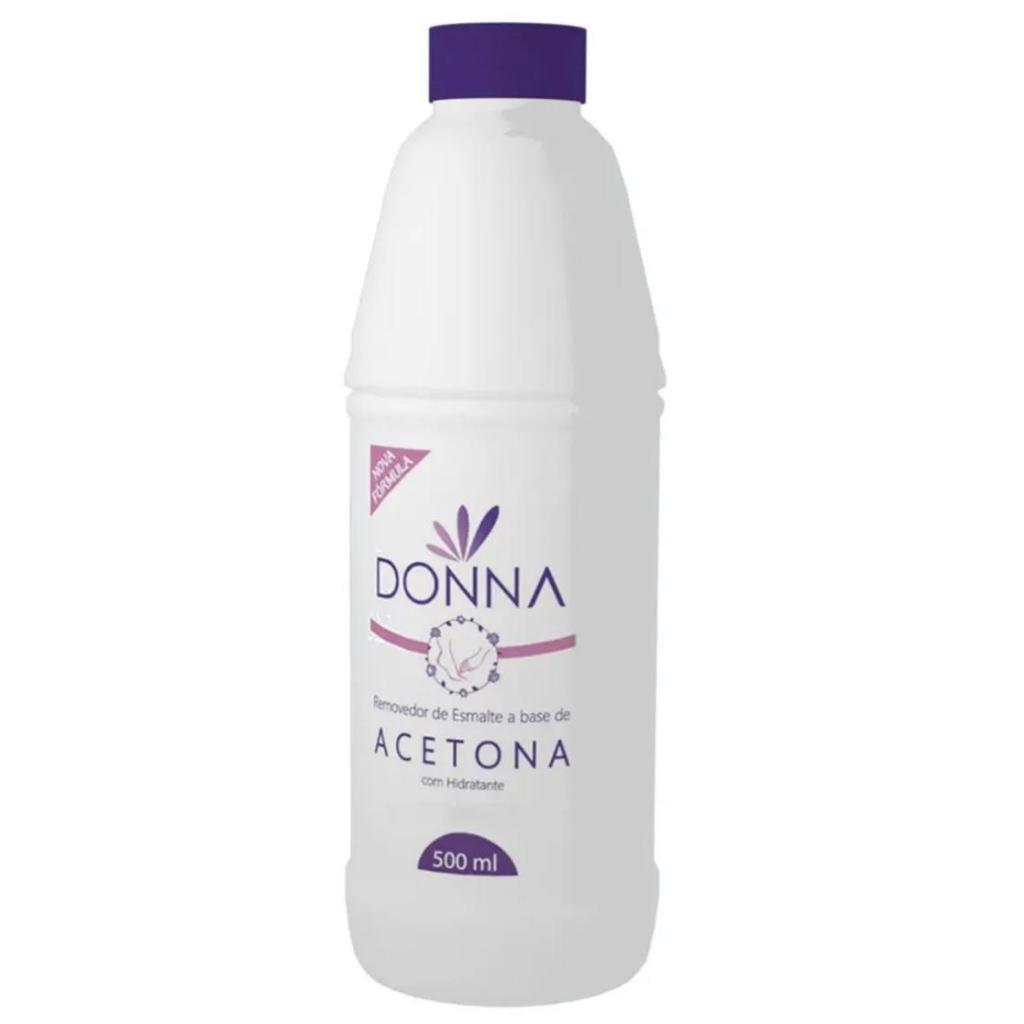 Removedor de Esmalte á Base de Acetona Donna 500ml
