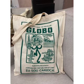 Ecobag Biscoito globo verde sacola ecológica,escola,faculdade, curso,personalizado,brinde,praia,moda,brinde,presente, em Oferta na Shopee