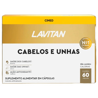 Lavitan Mais Hair Cabelos E Unhas 60 cap OFERTA