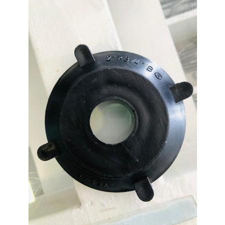 Jogo Bucha E Arruela PVC Preto 1.1/4 para Eletroduto