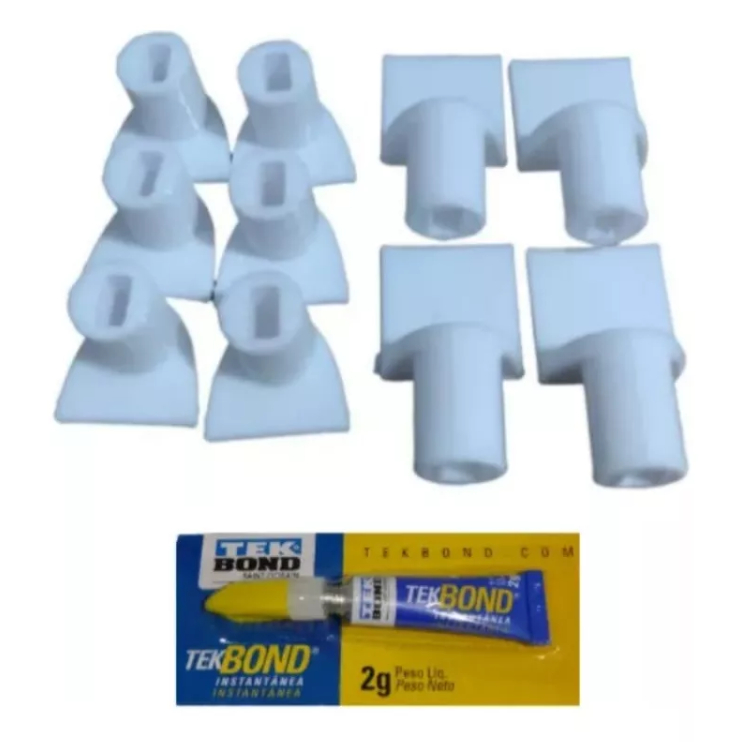 Kit Com 20 Reparo Da Aleta Do Ar-condicionado Split Acj