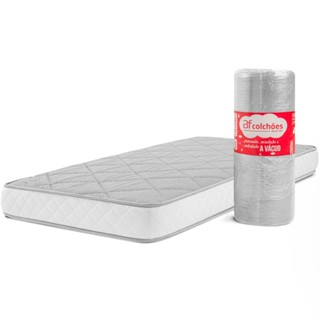 Colchão Solteirão Espuma D33 A Vácuo Ortopédica Certificada 97x203x17cm Bf Colchões