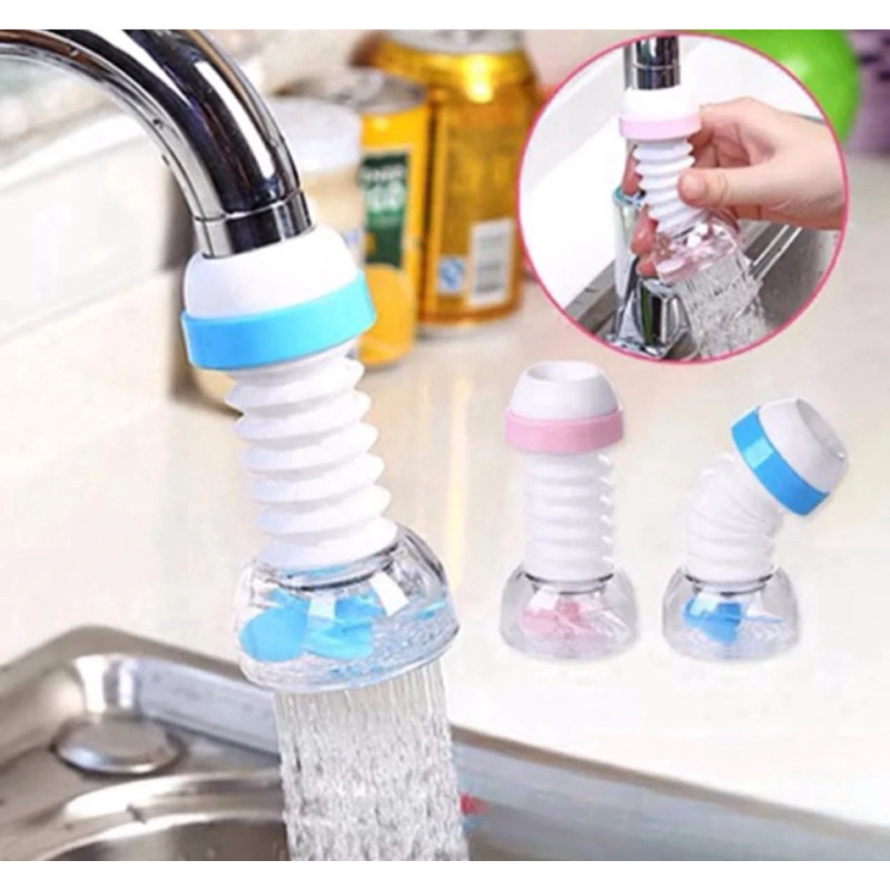 kit 3 Chuveirinho Para Torneira Cozinha 360 Universal Quintal Domestico Pia Banheiro Água Casa Plástico Umiversal lavatório Extensor Giratória Retrátil Água Filtro Arejador Bico